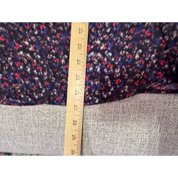 Lane Bryant Long Sleeve Crew Neck Top Blouse Elastic Sleeve Plus Size 20 - Picture 10 of 11